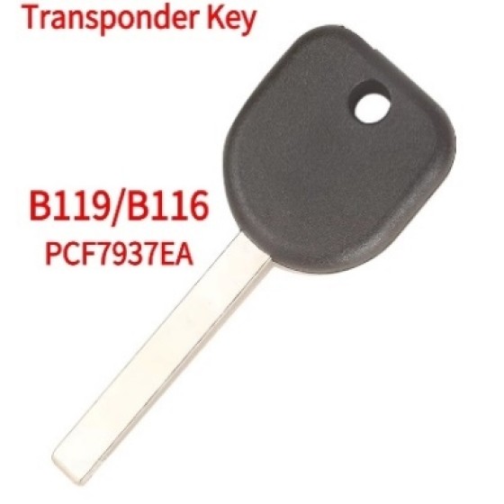2010 - 2019 GM B119/B116 Transponder Key(Aftermarket chip )(No logo)